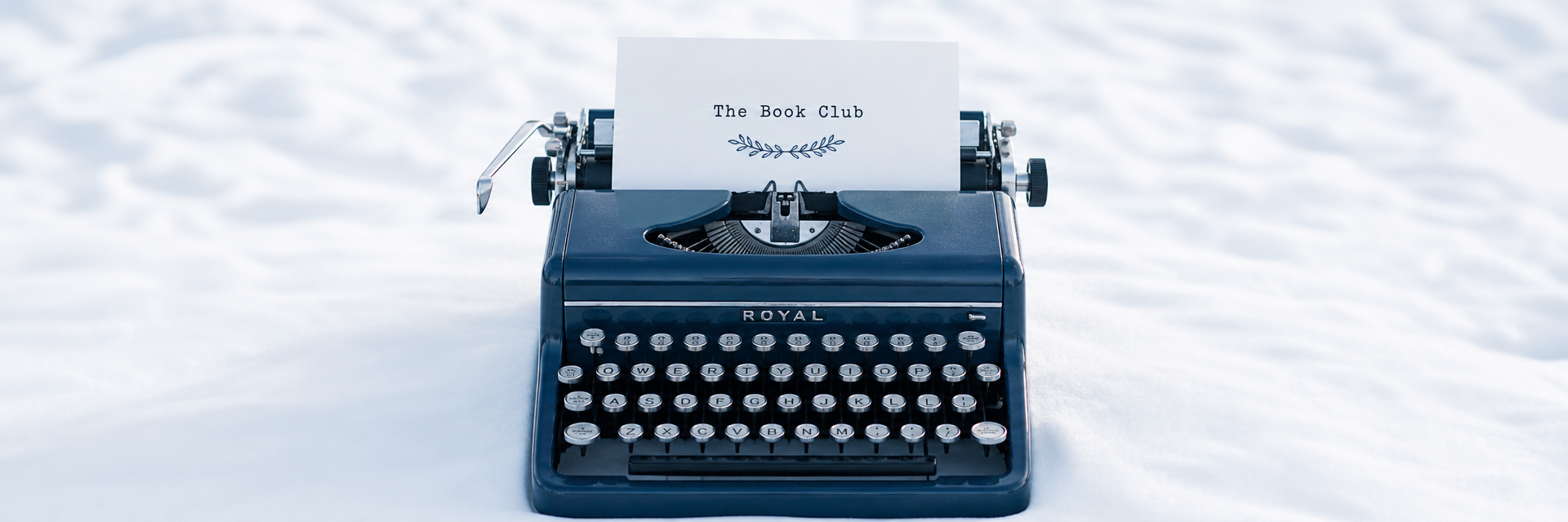 Typewriter ribbon banner